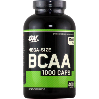 Optimum Nutrition BCAA 1000mg 400 ct | Muscleintensity.com