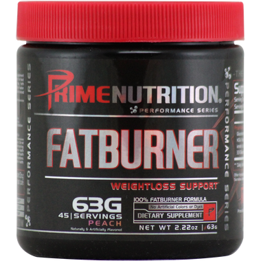 Prime Nutrition Fat Burner Peach 45 svg | Muscleintensity.com