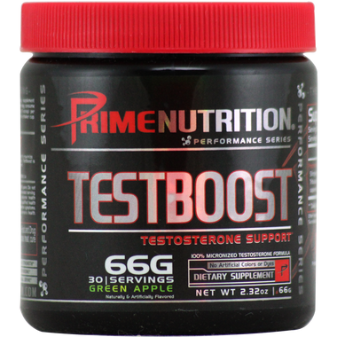 Prime Nutrition Test Boost Green Apple 30 svg | Muscleintensity.com