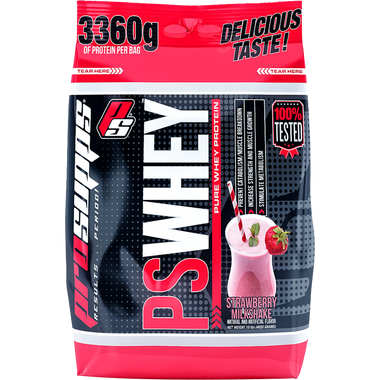 ProSupps PS Whey Strawberry Milkshake 10 lbs | Muscleintensity.com