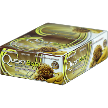 Quest Bar Banana Nut Muffin 12 ct | Muscleintensity.com