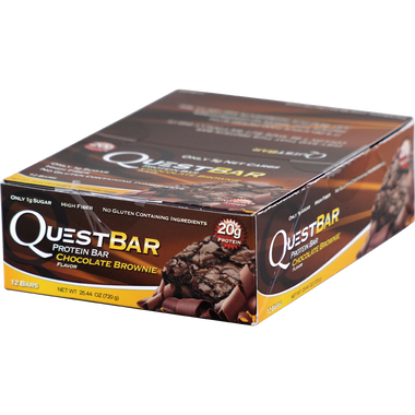Quest Bar Chocolate Brownie 12 ct | Muscleintensity.com