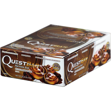 Quest Bar Cinnamon Roll 12 ct | Muscleintensity.com