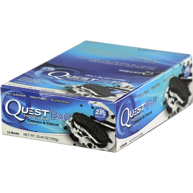 Quest Bar Cookies N Cream 12 ct | Muscleintensity.com