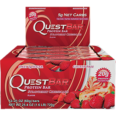 Quest Bar Strawberry Cheesecake 12 ct | Muscleintensity.com