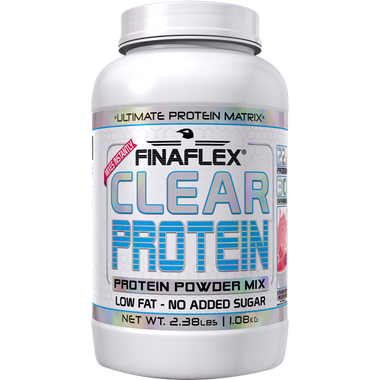 FINAFLEX Clear Protein Strawberry Milkshake 2.38 lbs | Muscleintensity.com