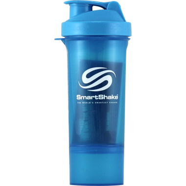 SmartShake Slim Neon Blue 500 mL 17 oz | Muscleintensity.com