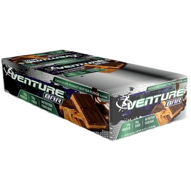 Venture Bar Chocolate Peanut Butter 12 ct | Muscleintensity.com