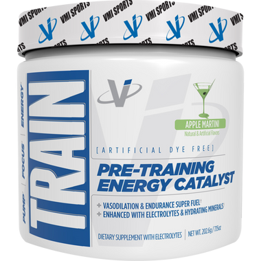 VMI Sports TRAIN Preworkout Apple Martini 32 svg | Muscleintensity.com