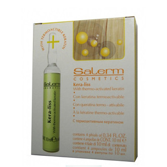 Salerm Kera-liss Vials 4 x 0.34 oz