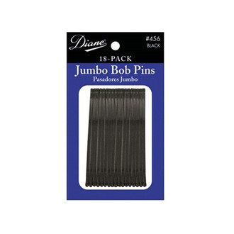 Diane Jumbo Bob Pins 18 Pack Black D456