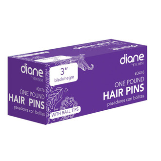Diane 3" Hair Pins with Ball Tips 1 Pound D476