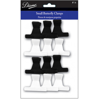 Diane Small Butterfly Clamps 12 Pack D14
