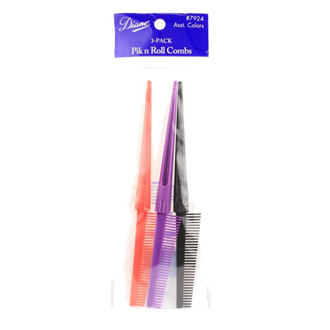 Diane Pick N Roll Combs 3 Pack D7924