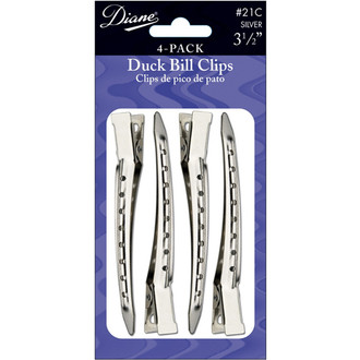 Diane 3 1/2" Duck Bill Clips 4 Pack D21C