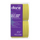 Diane Self Grip Rollers D3725 2 1/2" Yellow 2 Pack