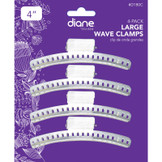 Diane 4" Large Wave Clamps D180C 4 Pack