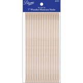 Diane 7" Wooden Manicure Sticks D993N 20 Pack