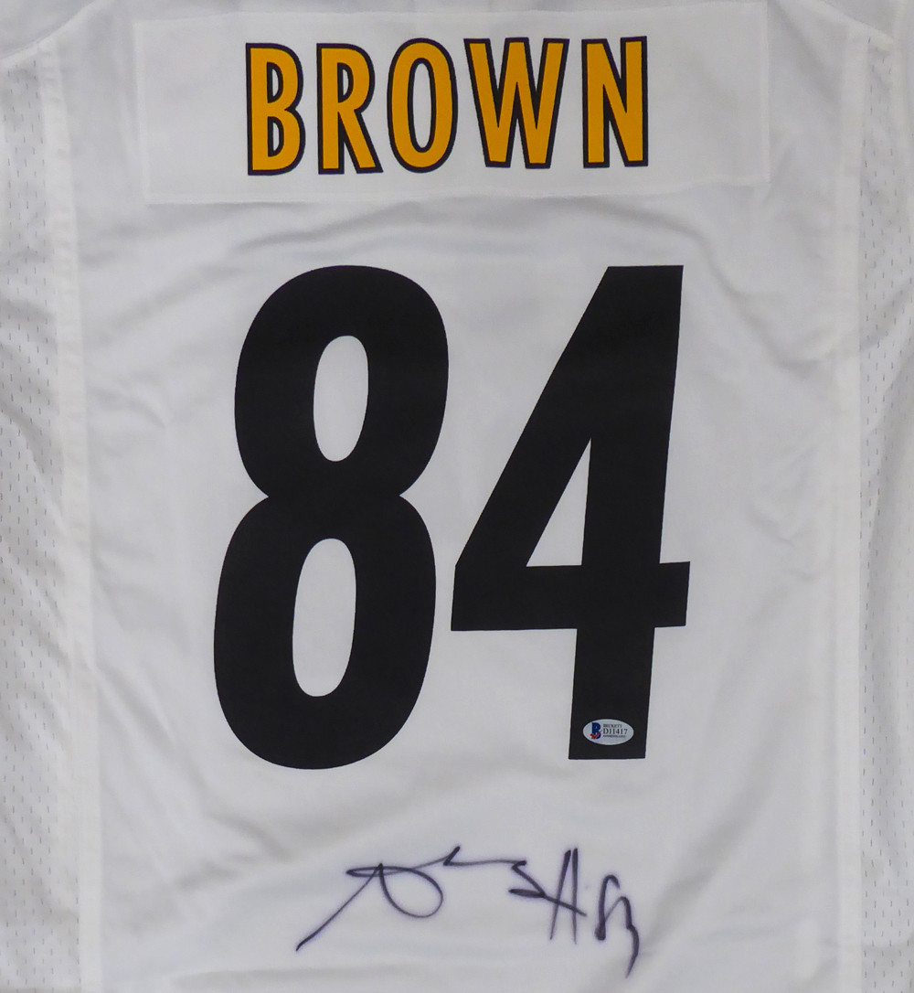 antonio brown autographed jersey