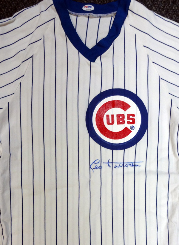 signed cubs jersey