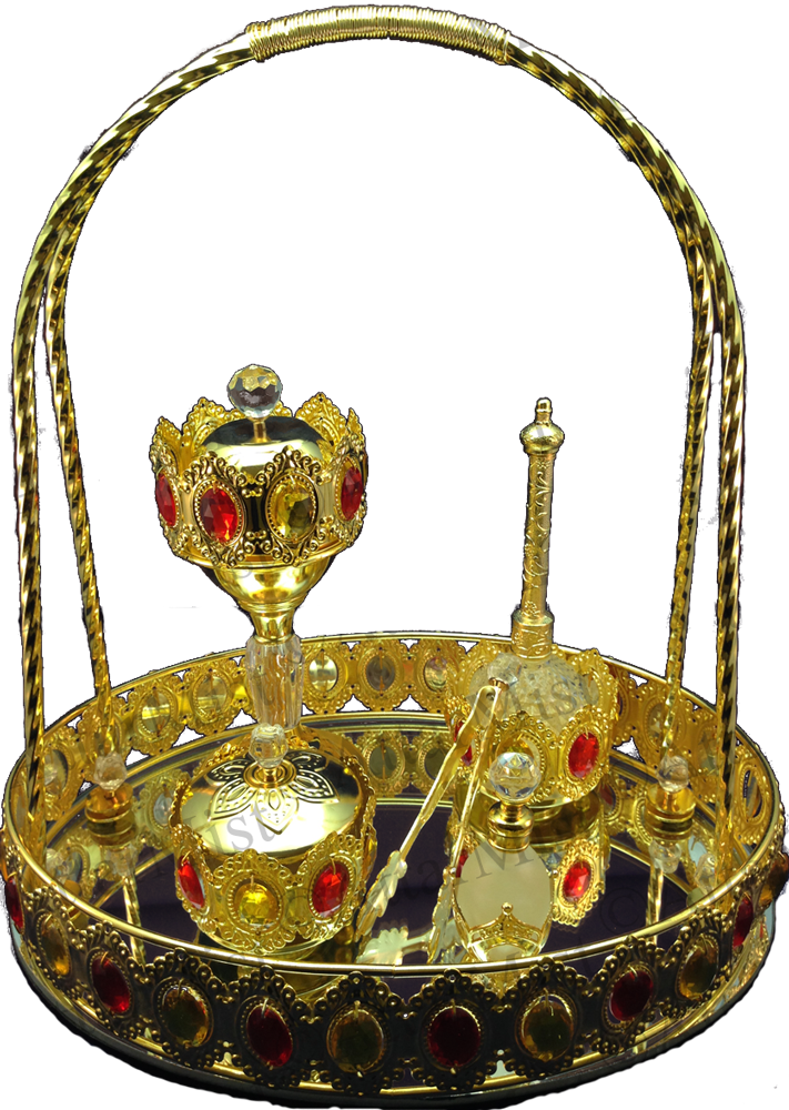 Jewel Tray Gift Set Breathtaking Tray Set with mirror bottom