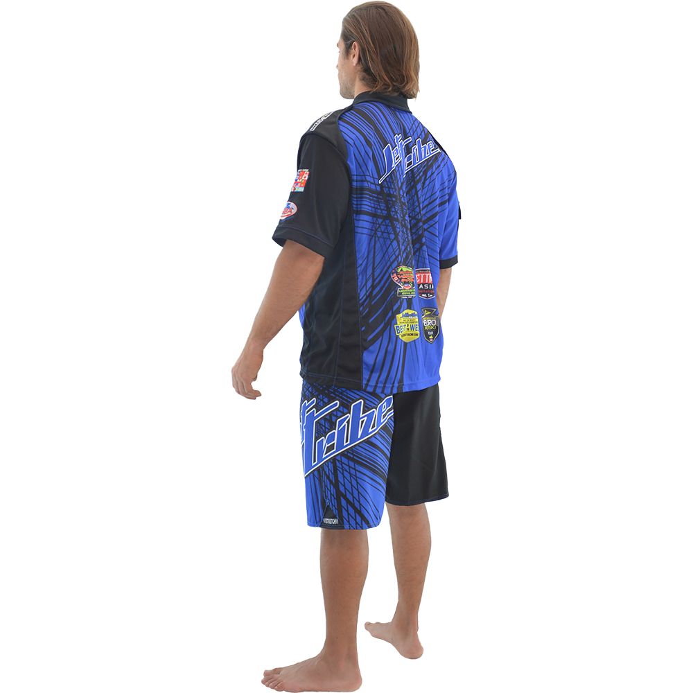 Men'S Pit Shirt Shockwave Grey / White PWC Jetski Ride & Race Jet Ski Apparel