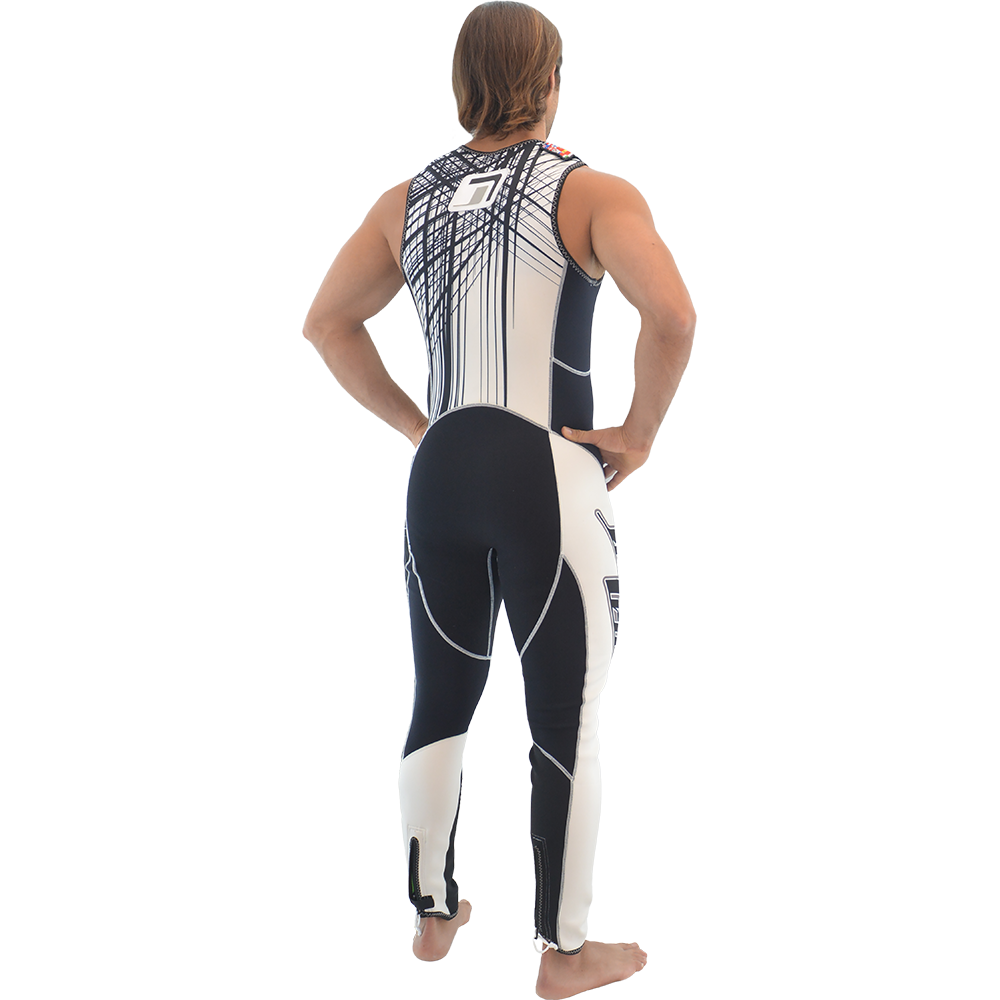 Spike WetsuitWhite PWC Jet Ski Ride & Race Freestyle