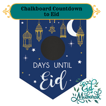 Countdown to Eid Chalkboard