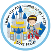 Prince Charming Personalised Sticker