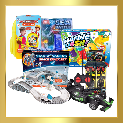 Boys Stocking-Stuffer Bundle | A Five Toy Bundle an ideal children's birthday gift collection