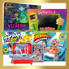 Imagination Stocking-Stuffer Bundle featuring Wizard’s Lab, LCD Drawing Tablet, Medical Trolley, Emergency Doctor Kit, and Marble Dash game