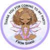 Fairy Princess Personalised Sticker