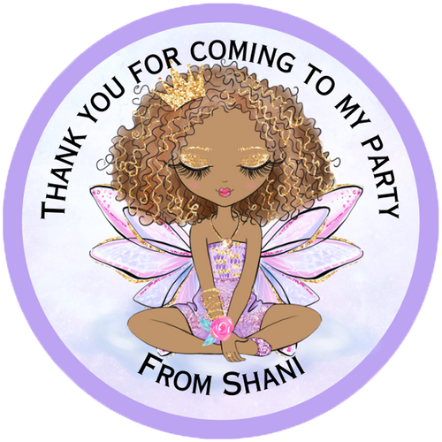 Fairy Princess Sticker Design