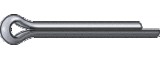 Cotter Pins, Stainless Steel / 5/32" / 1 1/2" / 50