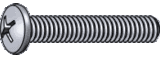 Machine Screw Phillips Pan Head / #4 - 40 / 1/2" / 100