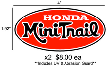 Bud Miller Honda Mini Trail Tremp
