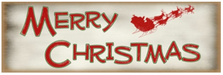Merry Christmas Wood Sign sku WS100