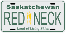 Saskatchewan Prov Plate