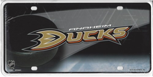 Annaheim Ducks Metal License Plate