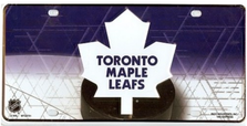 Toronto Maple Leafs Metal License Plate