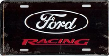 Ford Racing Auto Plate