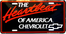 Chev Heartbeat Auto Plate
