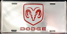 Dodge Mirror Auto Plate