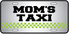 Moms Taxi Auto Plate
