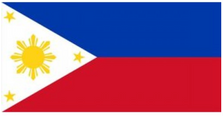 Philippines Flag License Plate LPO868