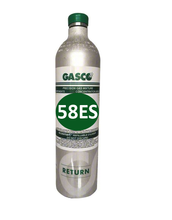 GASCO Hydrogen Chloride Calibration Gas HCL 2 PPM Balance Nitrogen (58es-HCL-2)