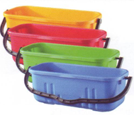 Oates buckets for flat mops & window cleaning