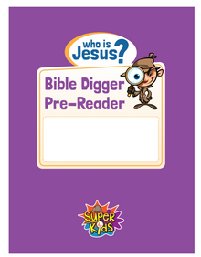 Who is Jesus? Bible Digger Pre-Reader booklet