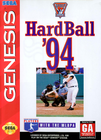 Hardball '94- Sega Genesis (With Box and Book)