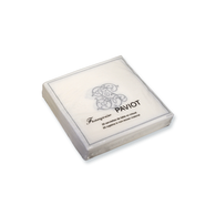 Chiffres Silver Cocktail Napkin